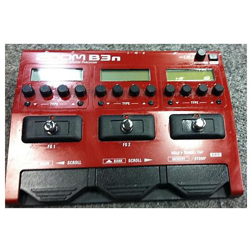 Used Zoom B3N Bass Effect Pedal Guitar Center