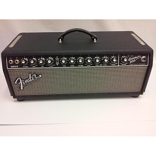 Used Fender BASSMAN 500W Bass Amp Head Guitar Center