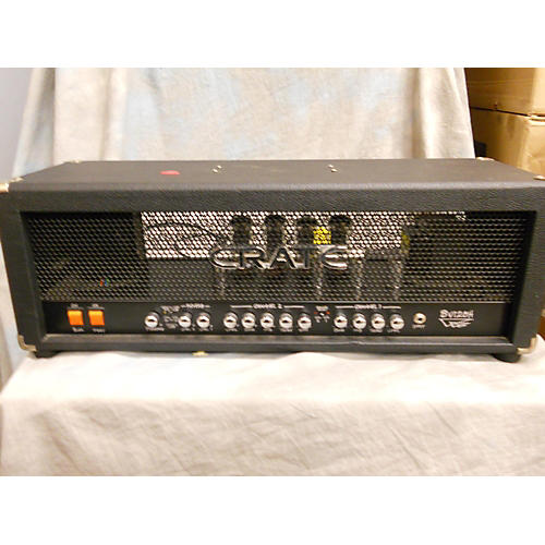 Used Crate BV120H Blue Voodoo 120W Tube Guitar Amp Head Guitar Center