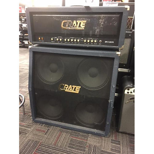 Used Crate BV120H Blue Voodoo 120W Tube Guitar Amp Head Guitar Center