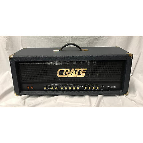 Used Crate BV120H Blue Voodoo 120W Tube Guitar Amp Head | Guitar Center