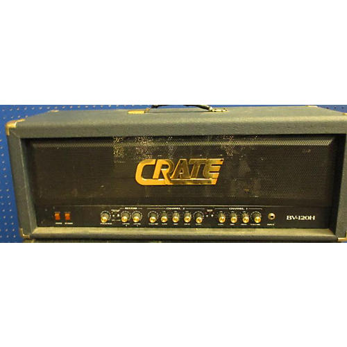 Used Crate BV120H Blue Voodoo 120W Tube Guitar Amp Head Guitar Center