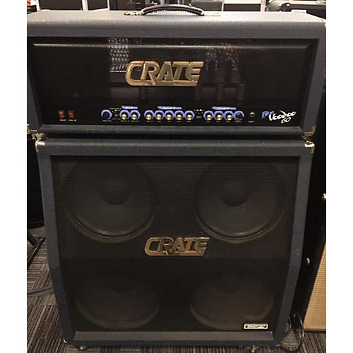Used Crate BV60H Blue Voodoo 60W Tube Guitar Amp Head Guitar Center