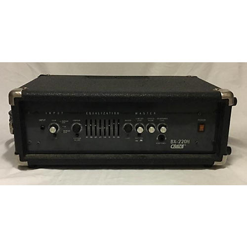 Used Crate BX220H Bass Amp Head Guitar Center