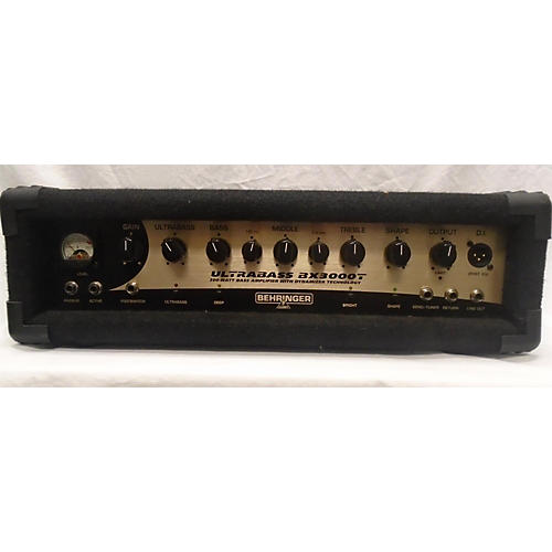Used Behringer BX3000T Bass Amp Head Guitar Center
