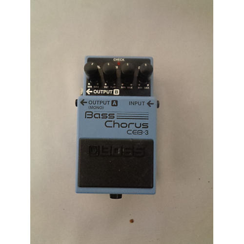 Used Boss Bass Chorus CEB3 Effect Pedal Guitar Center