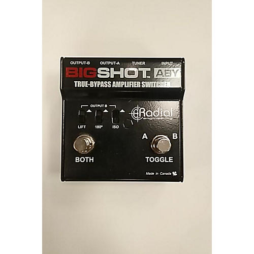 Used Radial Engineering Bigshot ABY Pedal Guitar Center