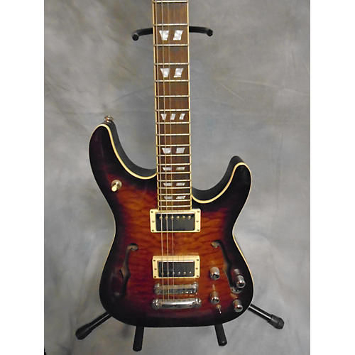 Used Schecter Guitar Research C1 E/A Hollow Body Electric Guitar