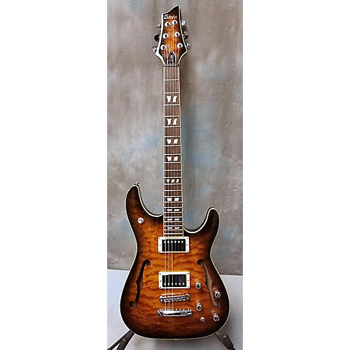 Used Schecter Guitar Research C1 E/A Hollow Body Electric Guitar