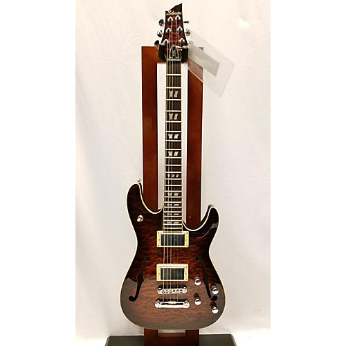 Used Schecter Guitar Research C1 E/A Hollow Body Electric Guitar