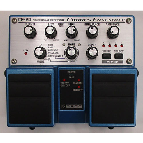 Used Boss CE20 Chorus Ensemble Effect Pedal Guitar Center