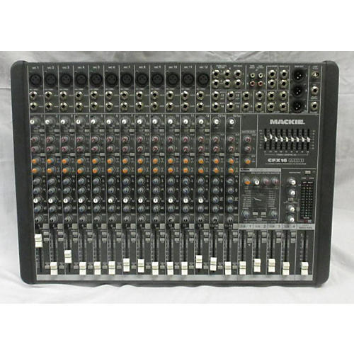 Used Mackie CFX16 MKII Unpowered Mixer | Guitar Center