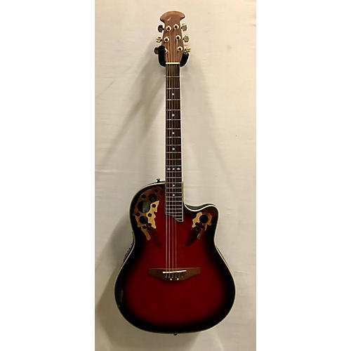 Used Ovation CS257 CELEBRITY Acoustic Electric Guitar Ruby Guitar Center