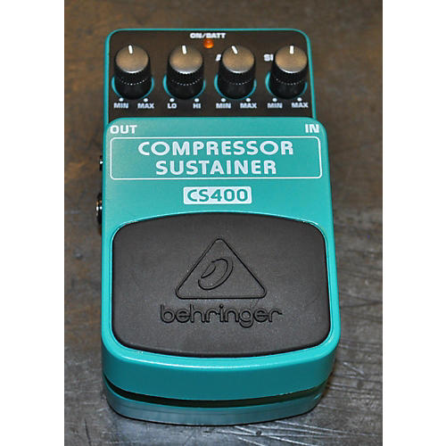 Used Behringer CS400 Compressor Sustainer Effect Pedal Guitar Center