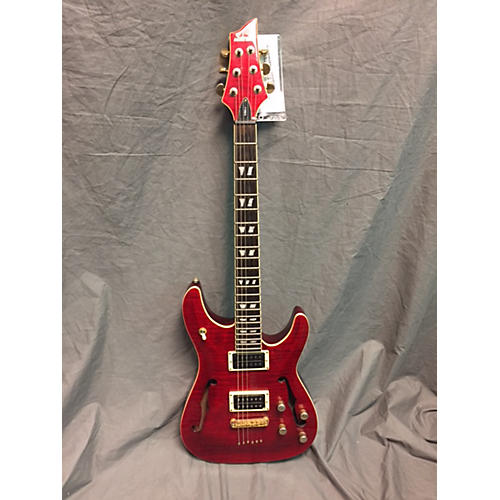 Used Schecter Guitar Research CSH1VTR Hollow Body Electric Guitar