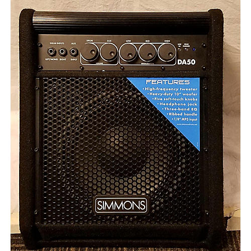 Used Simmons DA50 50W Drum Amplifier Guitar Center