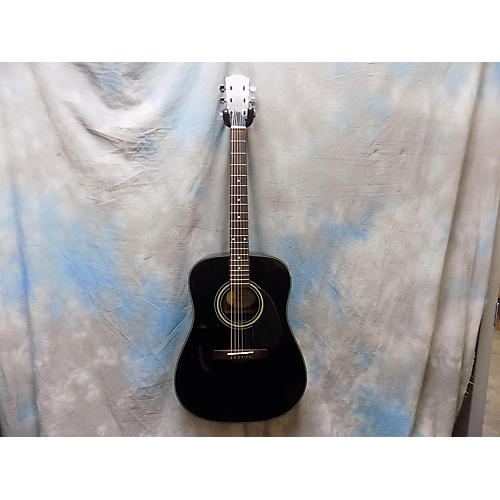 Used Fender DG11E Acoustic Electric Guitar Black Guitar Center