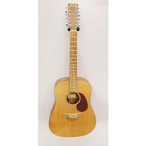 Used Martin DM12 12 String Acoustic Guitar Natural Guitar Center