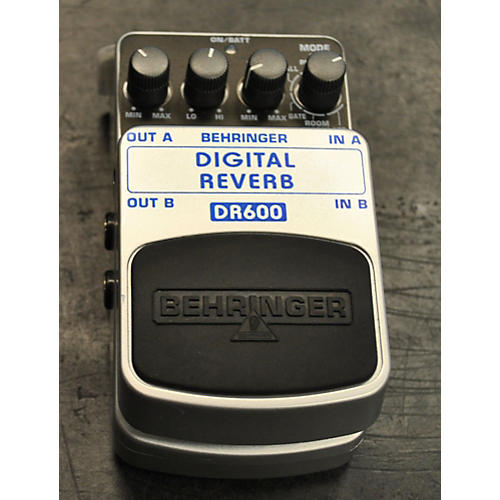 Used Behringer DR600 Digital Stereo Reverb Effect Pedal Guitar Center