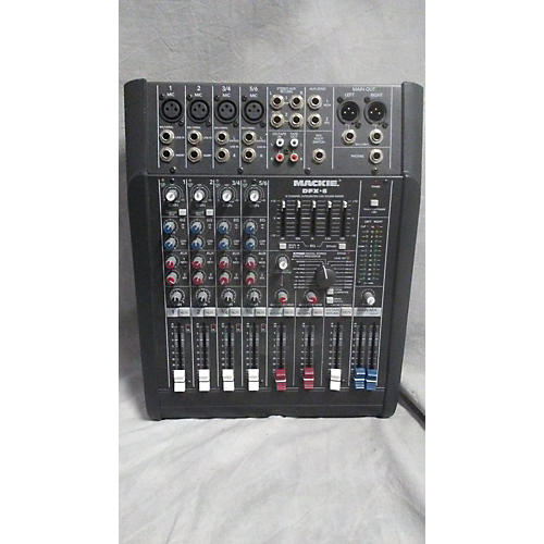Used Mackie Dfx6 Mixer Unpowered Mixer Guitar Center
