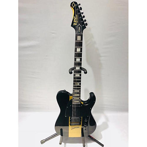 Used DBZ Guitars Diamond St Solid Body Electric Guitar Black and Gold