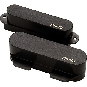EMG EMG-T Single-Coil Telecaster Active Pickup Set Black ... active single coil pickup wiring diagram 