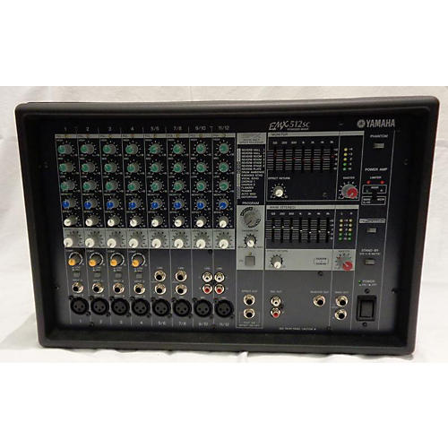 Used Yamaha EMX512SC Powered Mixer Guitar Center