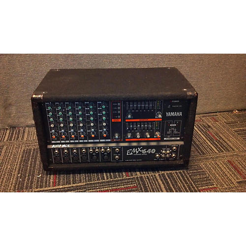 Used Yamaha EMX640 Powered Mixer Guitar Center