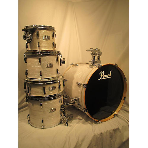 Used Pearl EXR Fusion Drum Kit White Marine Pearl Guitar Center