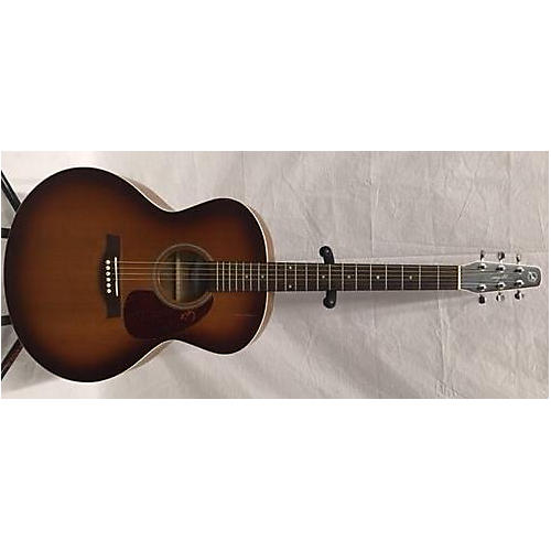 Used Seagull Entourage Rustic Mini Jumbo Acoustic Guitar Guitar Center