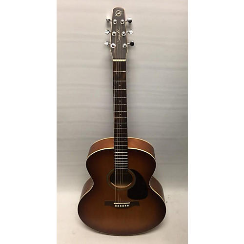 Used Seagull Entourage Rustic Mini Jumbo Acoustic Guitar Guitar Center