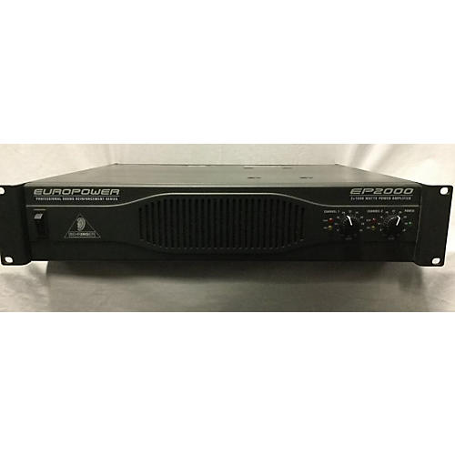 Used Behringer Europower EP2000 Power Amp Guitar Center