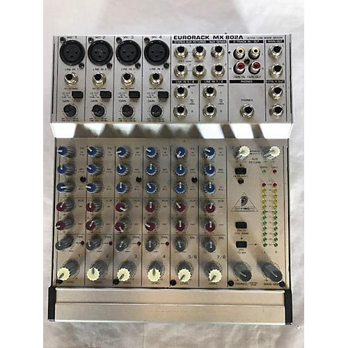 Used Behringer Eurorack MX 802A Line Mixer Guitar Center