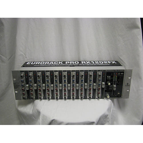 Used Behringer Eurorack Pro Rx1202fx Unpowered Mixer Guitar Center