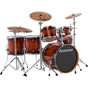 Ludwig Evolution Maple 6-Piece Shell Pack by Ludwig
