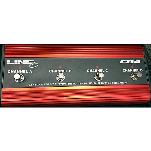 Used Line 6 FB4 Footboard Footswitch Guitar Center