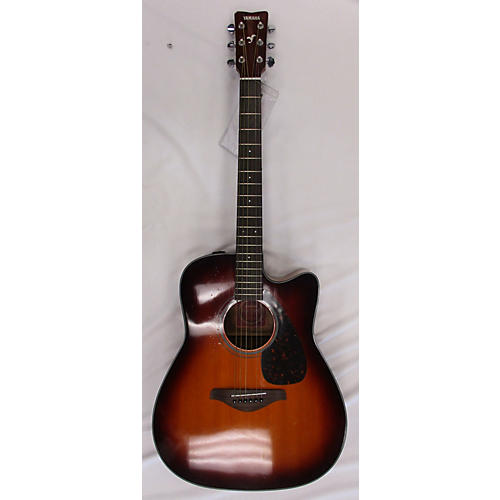 Used Yamaha FGX700SC Acoustic Electric Guitar Guitar Center