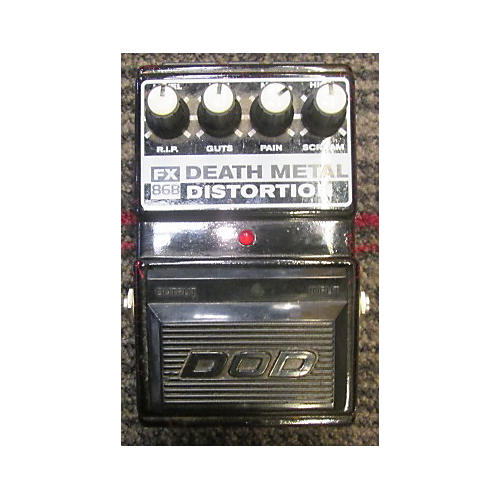 Used DOD FX Death Metal Distortion Effect Pedal Guitar Center