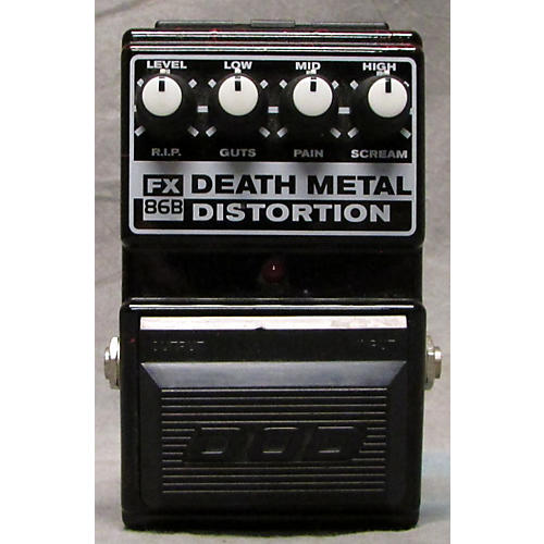 Used DOD FX86B Death Metal Distortion Effect Pedal Guitar Center