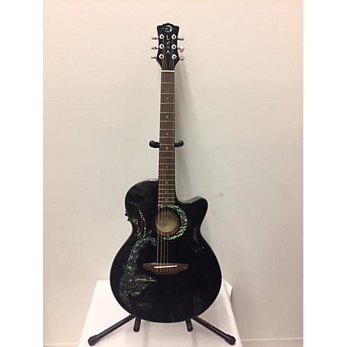 Used Luna Guitars Fauna Phoenix Acoustic Electric Guitar Guitar Center
