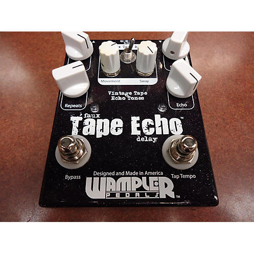 Used Wampler Faux Tape Echo Delay Effect Pedal Guitar Center