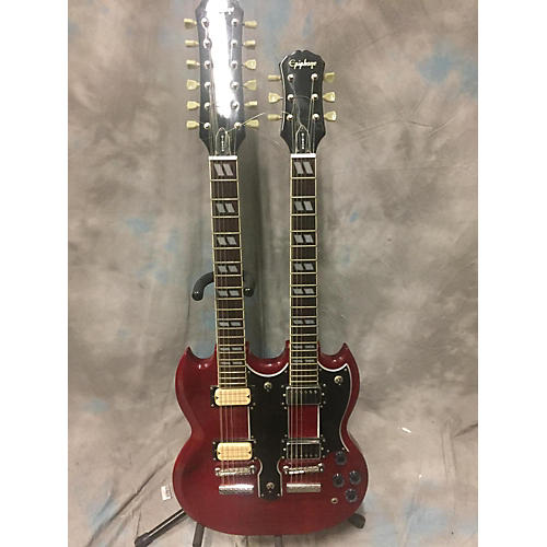 Used Epiphone G1275 Double Neck Solid Body Electric Guitar Guitar Center