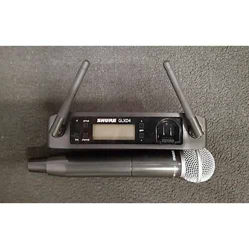 Used Shure GLXD4 Handheld Wireless System Guitar Center