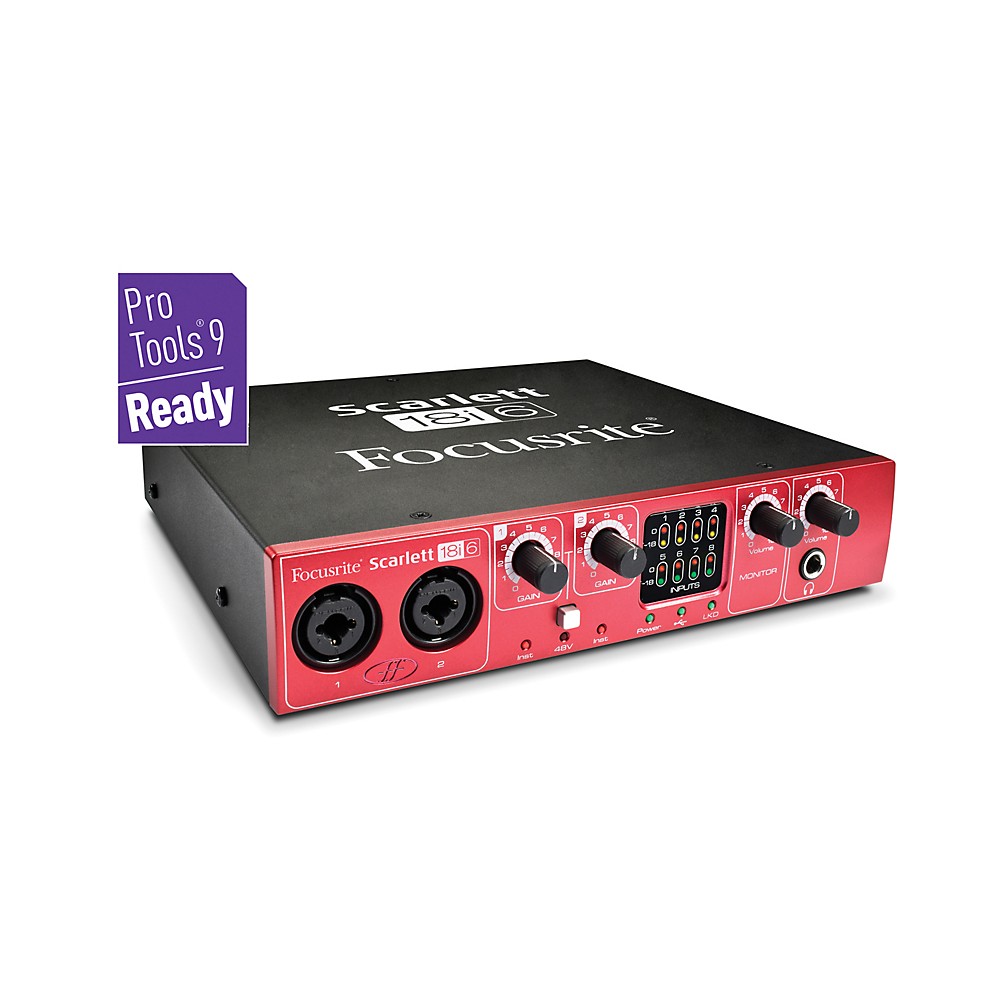 UPC 815301008163 product image for Focusrite Scarlett 18I6 Usb Audio Interface | upcitemdb.com