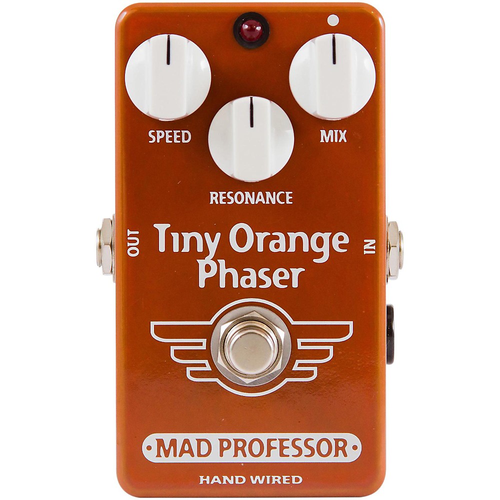 Mad Professor Hand Wired Tiny Orange Phaser Guitar Effects Pedal