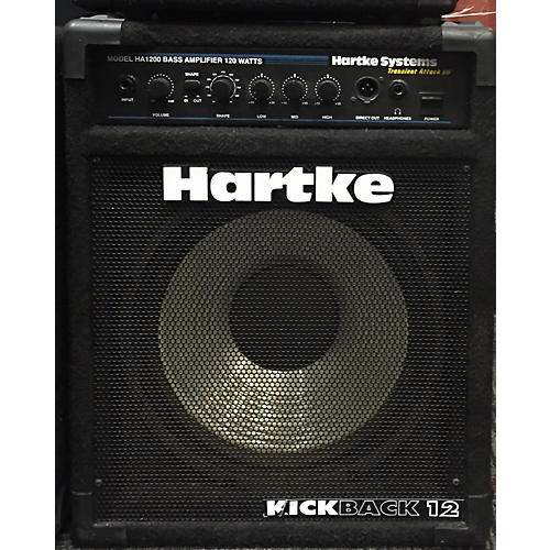 Used Hartke HA1200 Kickback 12 Bass Combo Amp Guitar Center
