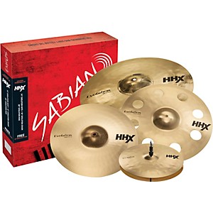Sabian HHX Evolution Pack with Free HHX Evolution Ozone Crash by Sabian