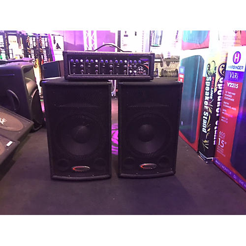 Used Harbinger Ha120 Powered Speaker Guitar Center