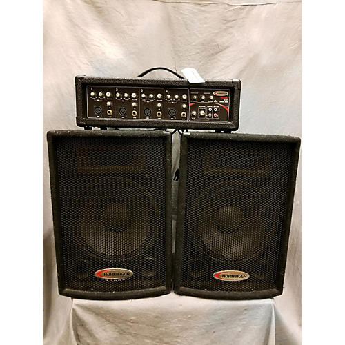 Used Harbinger Ha60 Powered Mixer Guitar Center