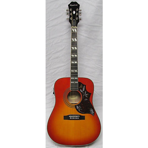 Used Epiphone Hummingbird Pro Acoustic Electric Guitar | Guitar Center